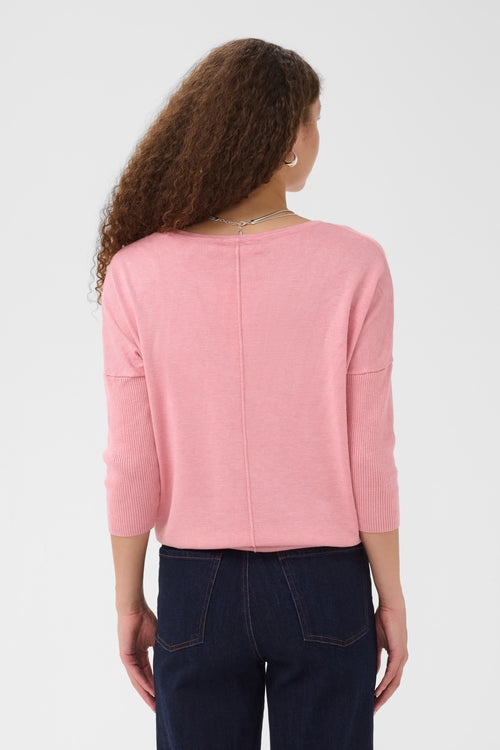 Saint Tropez 30500003 st tropez mila r-neck pullover cameo pink