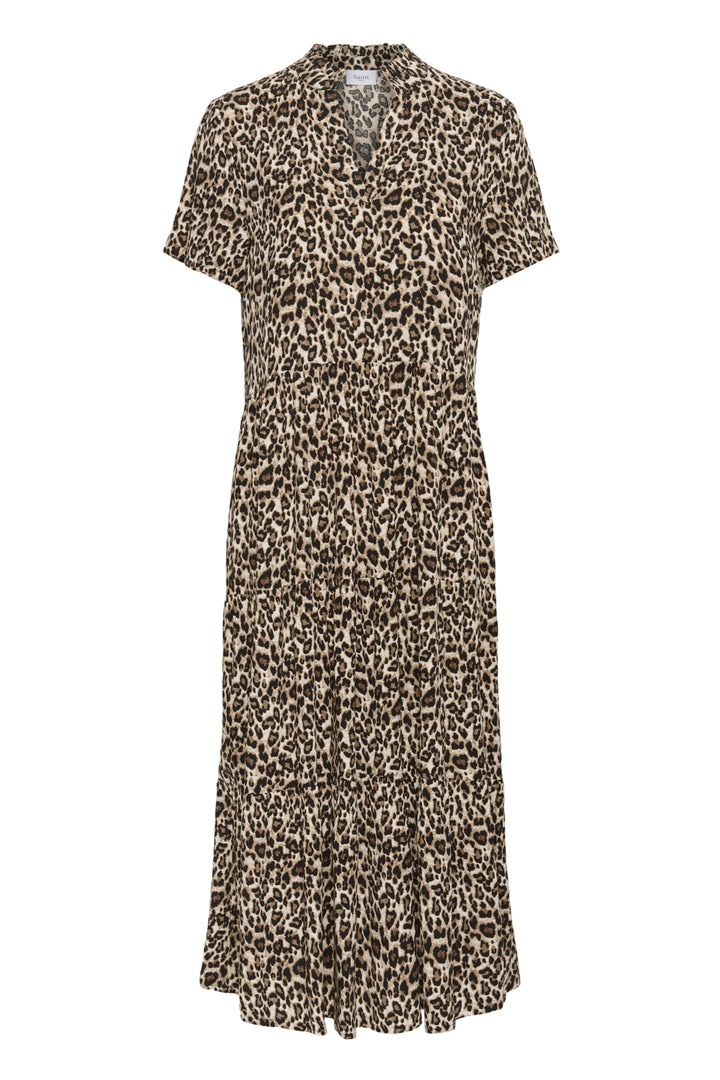 Saint Tropez 30512440 saint tropez eda maxi dress black leo