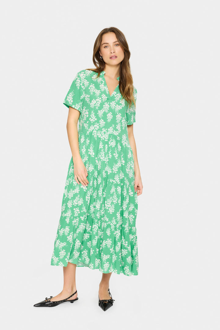 Saint Tropez 30512440 Saint Tropez Eda maxi dress Greenbrier