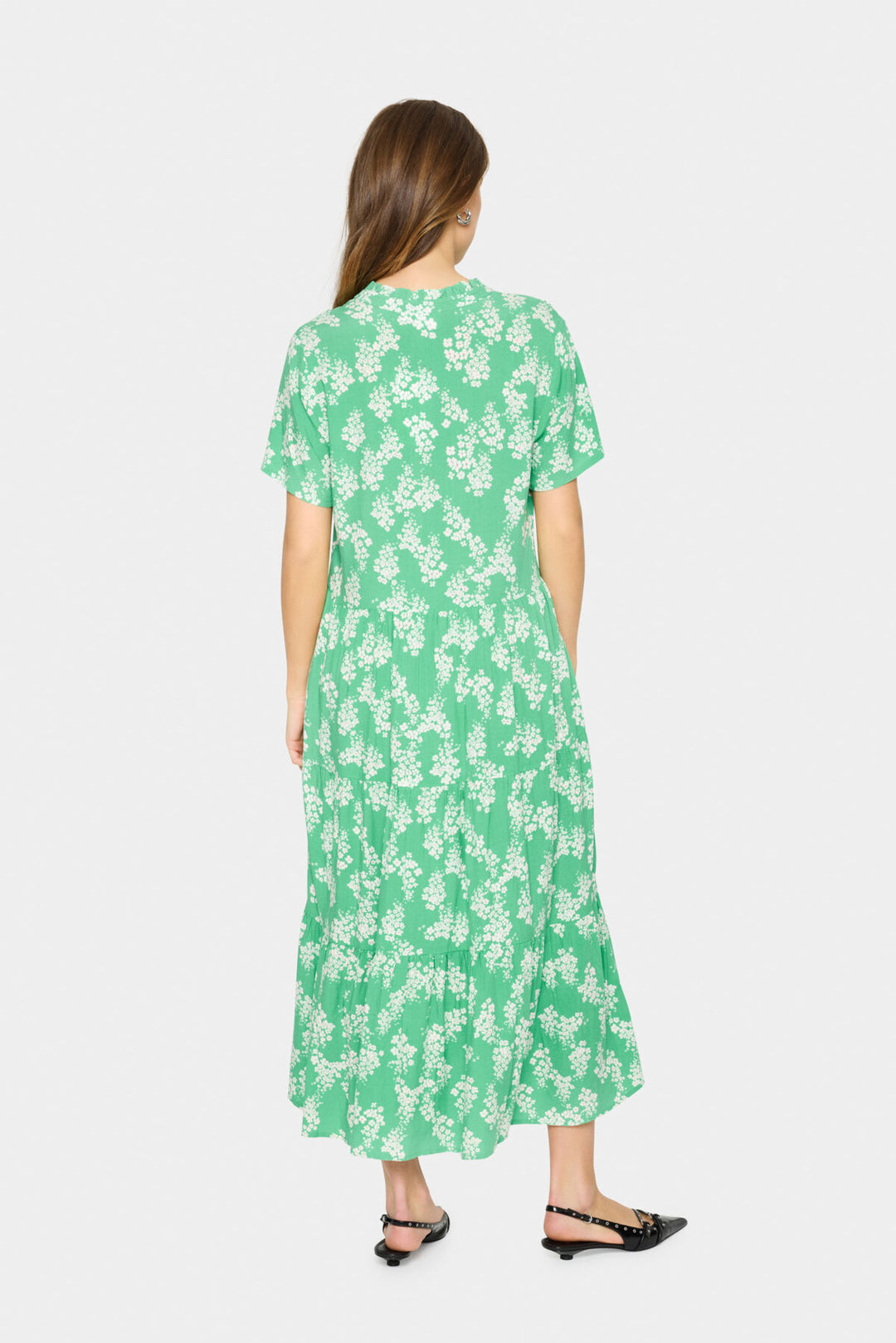 Saint Tropez 30512440 Saint Tropez Eda maxi dress Greenbrier