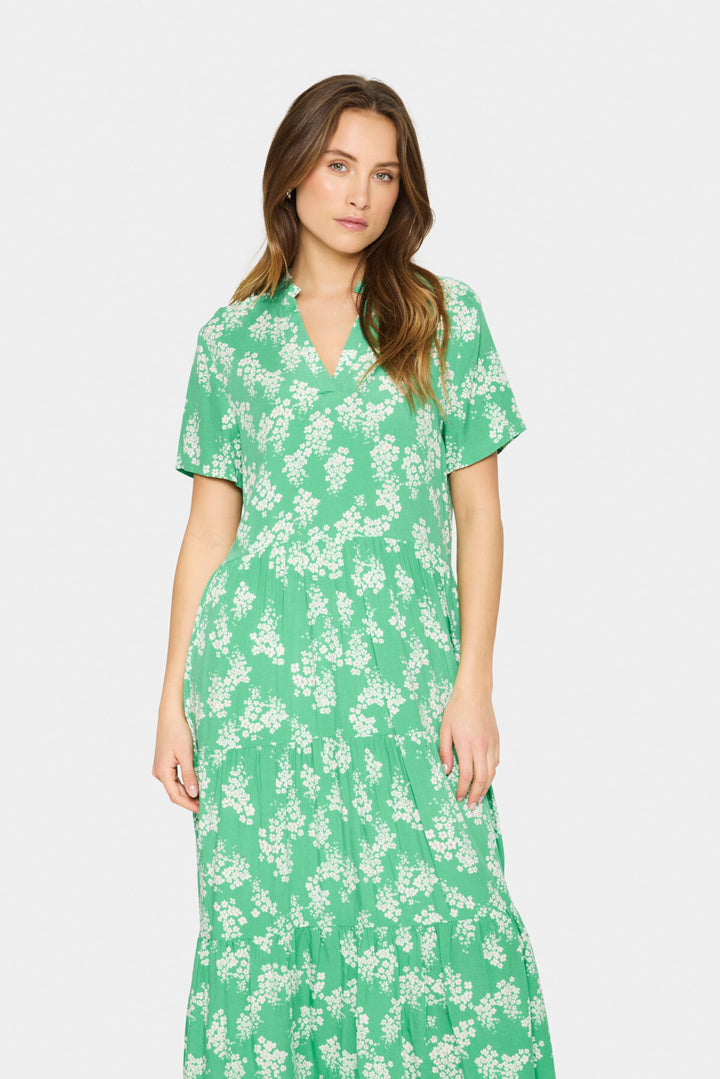 Saint Tropez 30512440 Saint Tropez Eda maxi dress Greenbrier