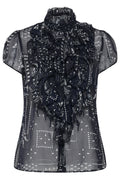 Saint Tropez 30512464 crinkle shirt