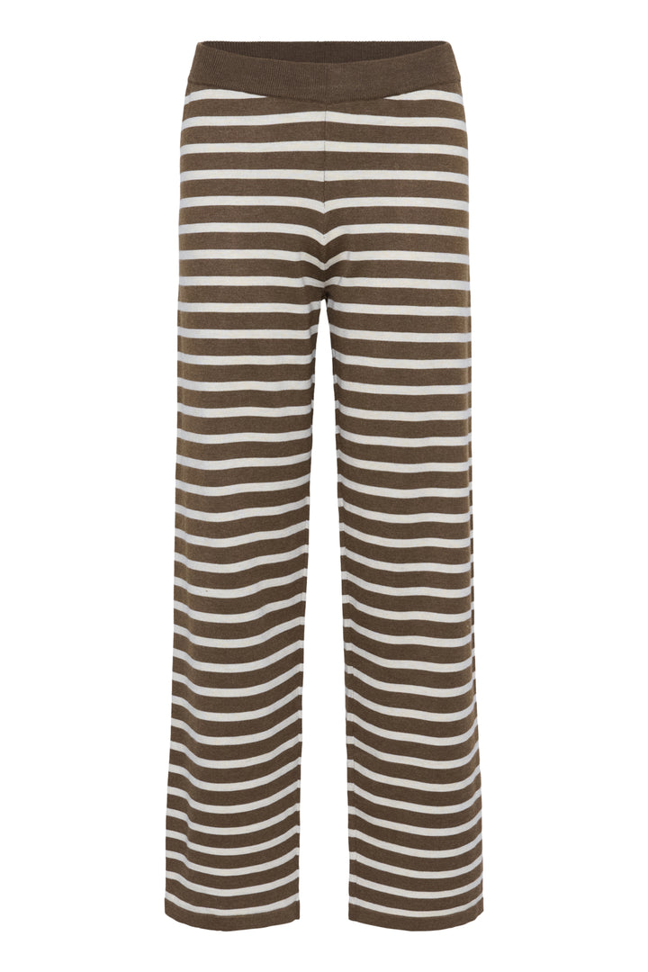 Saint Tropez 30513549 mila striped pants Fondu Fudge