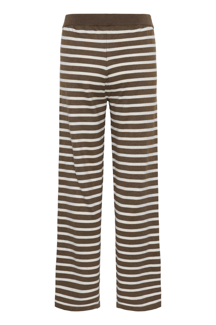 Saint Tropez 30513549 mila striped pants Fondu Fudge
