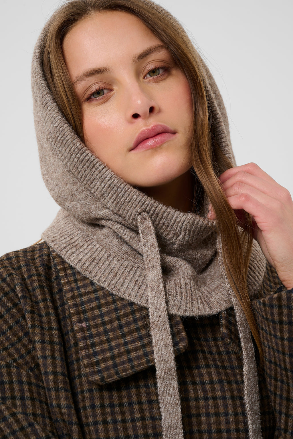 Saint Tropez 30514183 Alulla hood IRON MELANGE
