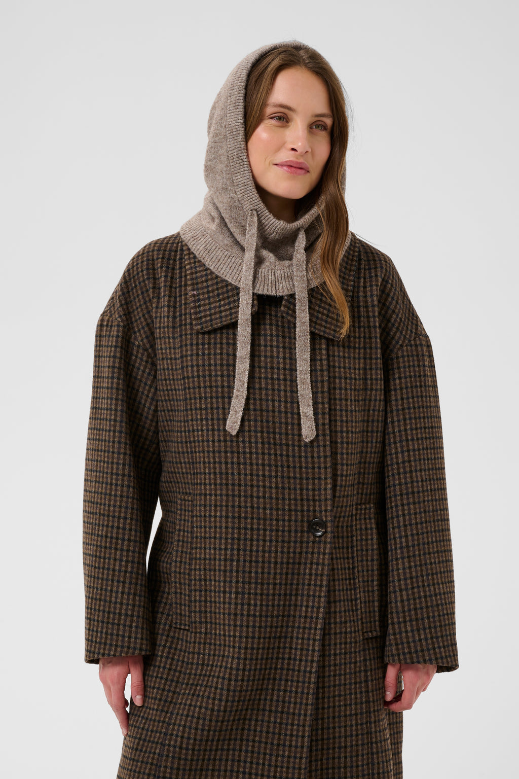 Saint Tropez 30514183 Alulla hood IRON MELANGE