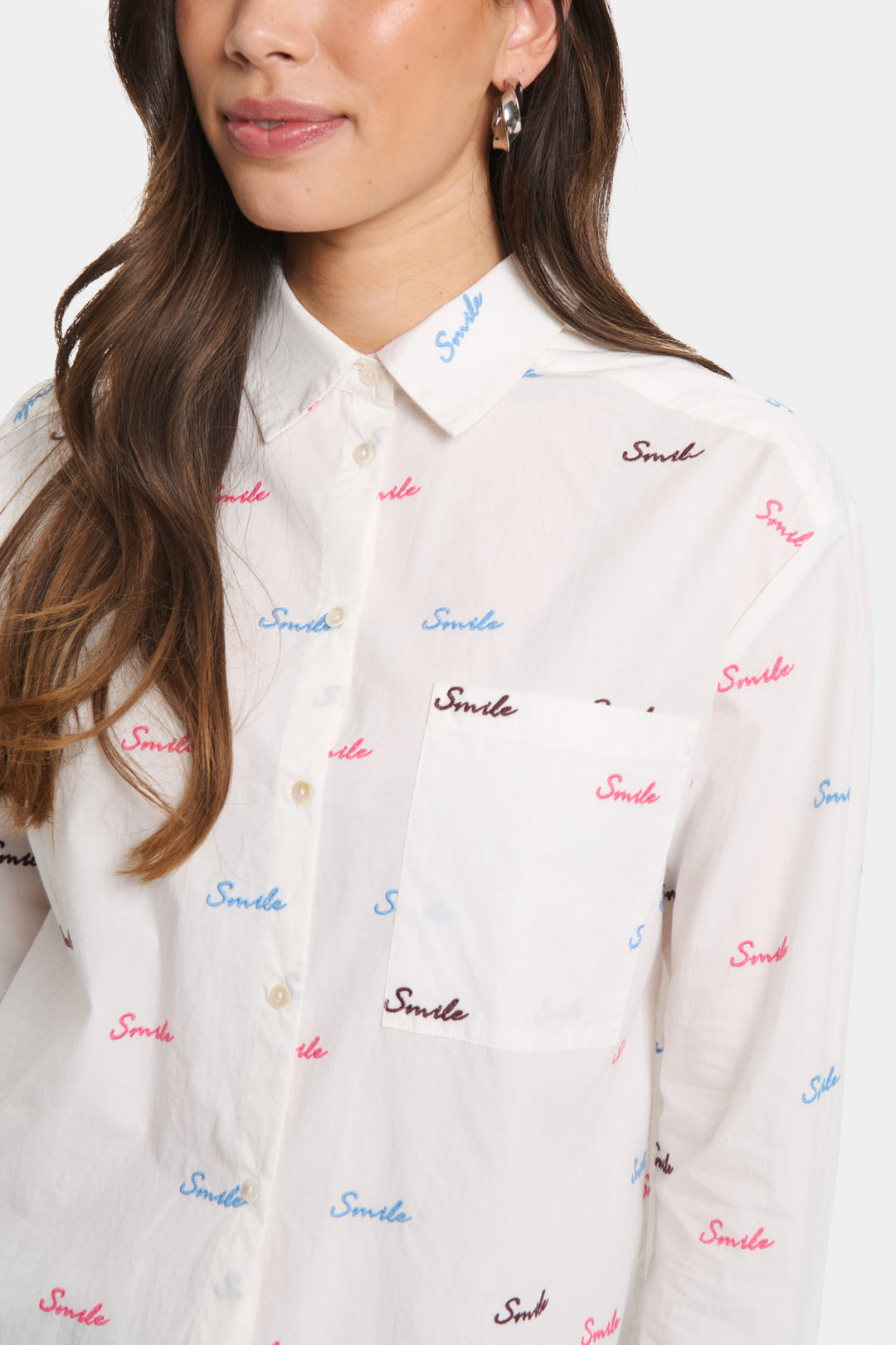 Saint Tropez 30514225 Lien shirt Ice