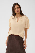 Saint Tropez 30514534 britta blouse CREME
