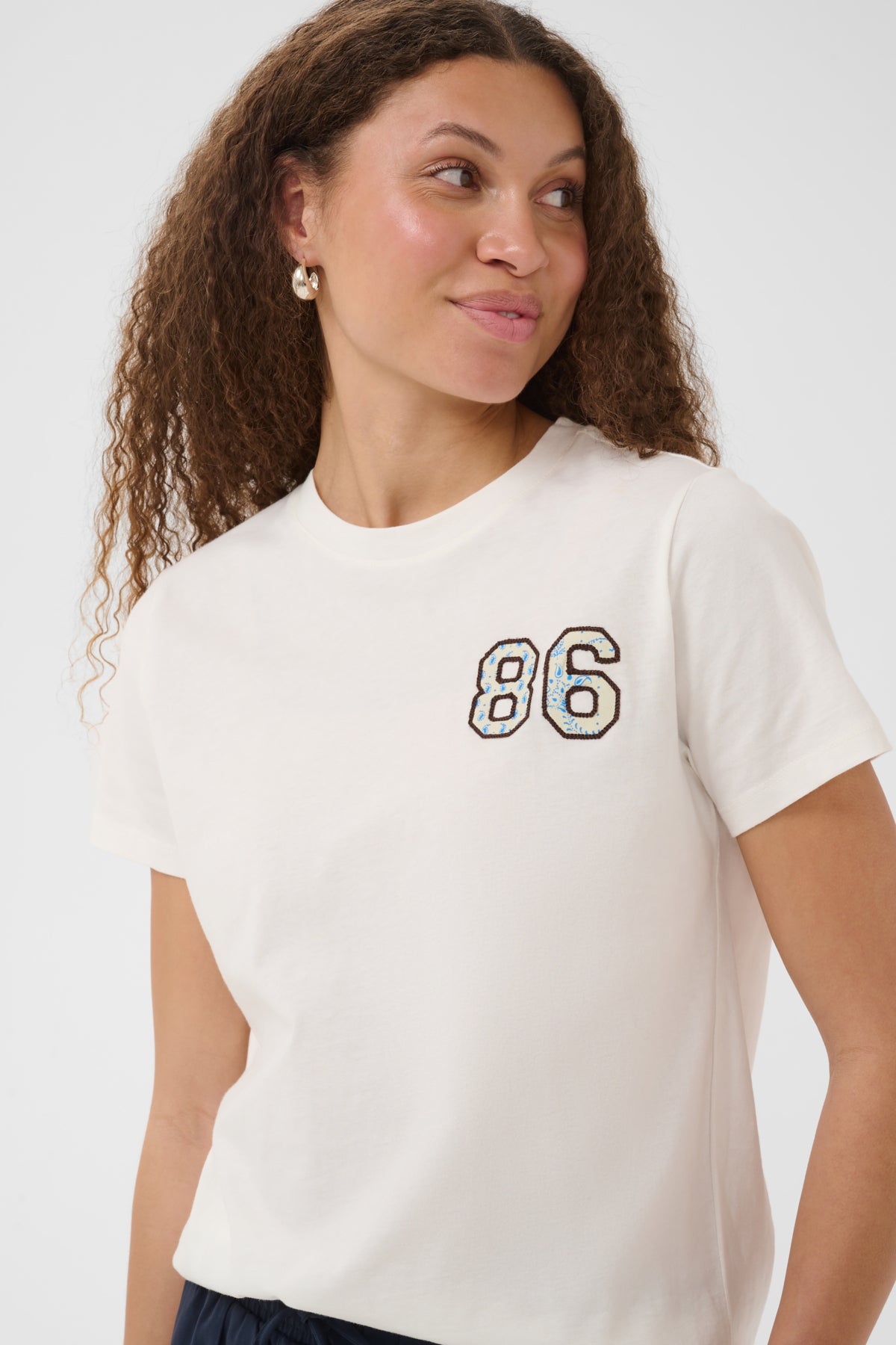 Saint Tropez 30515307 santina t shirt ice