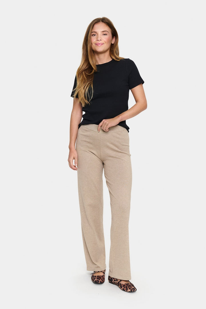 Saint Tropez 30511095 Saint Tropez Mila pants PLAZA TAUPE