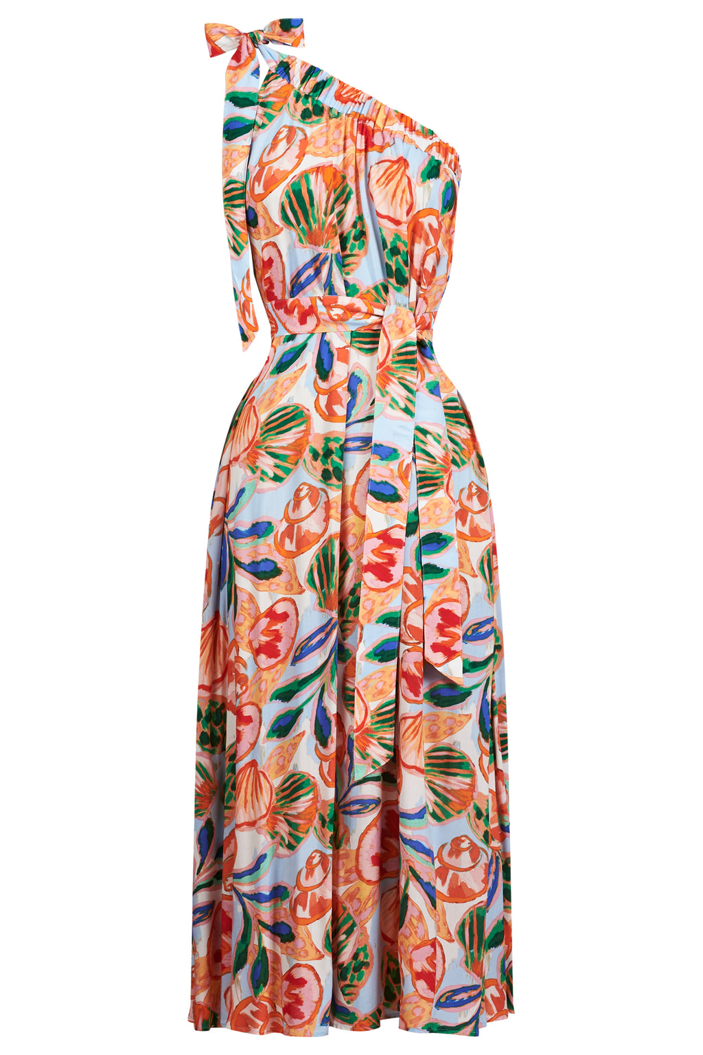 Haven 7804705 baja one shoulder dress