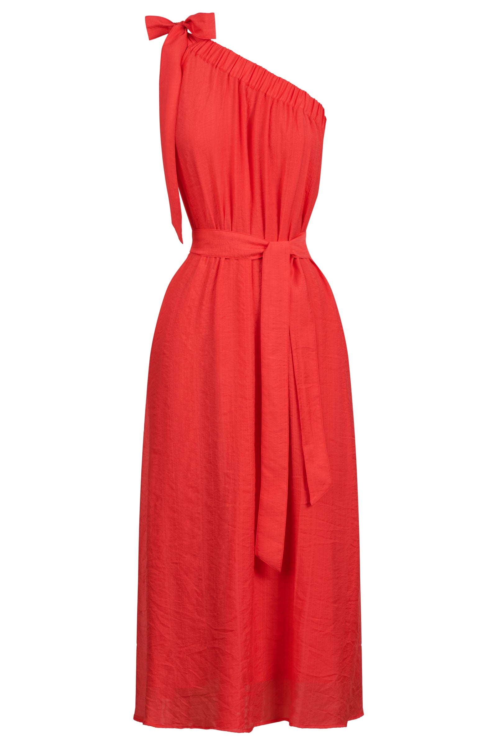 Haven 7804705 baja one shoulder dress