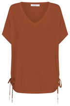 Haven 7807002 haiti tie knit top Tan