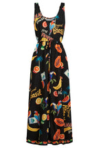 Haven 7810106 cabana tie dress