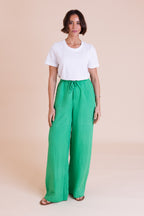 Nomads High Waist Trousers – Bright Green