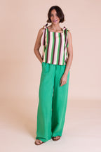 Nomads High Waist Trousers – Bright Green