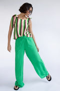 Nomads High Waist Trousers – Bright Green