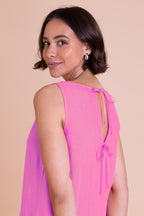 Nomads Column Midi Dress – Pink